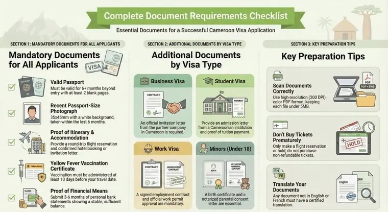 Travel Documents Required for Cameroon: A Complete Checklist for Every Nationality